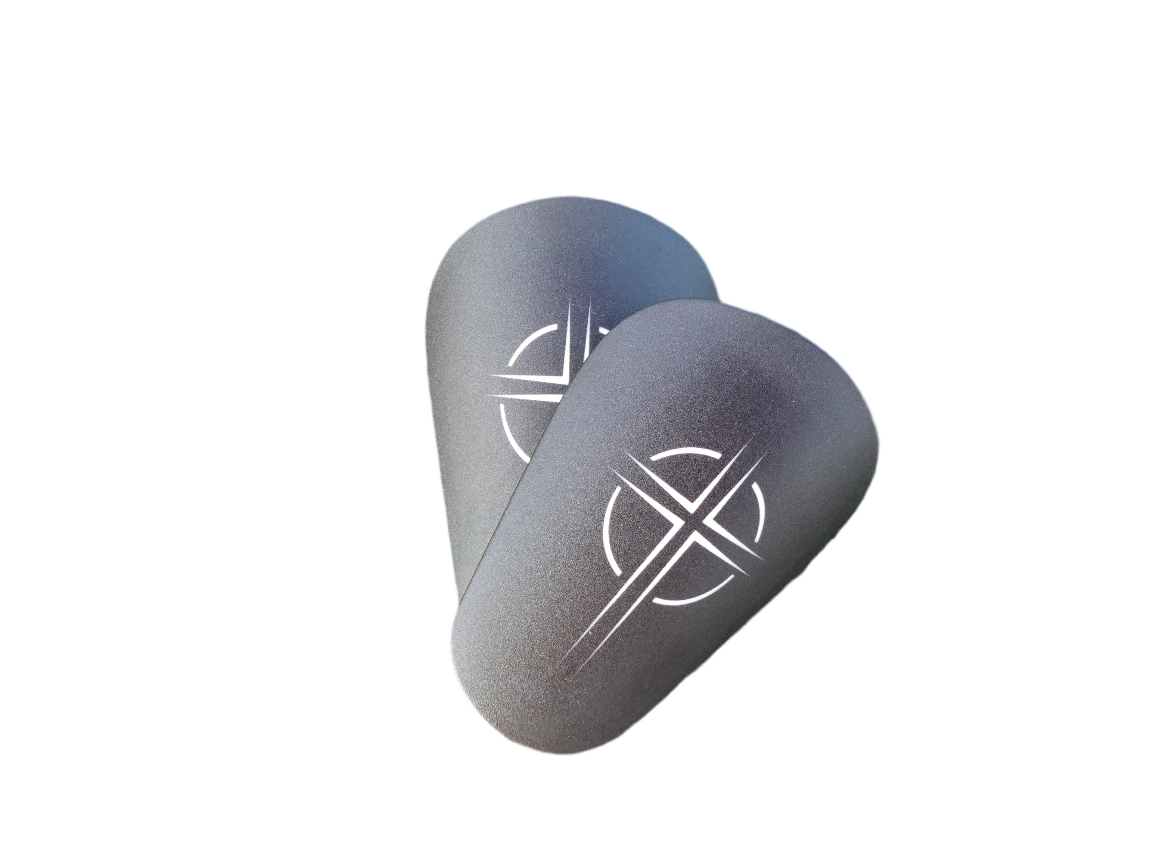 Schwarze Mini Shinpads